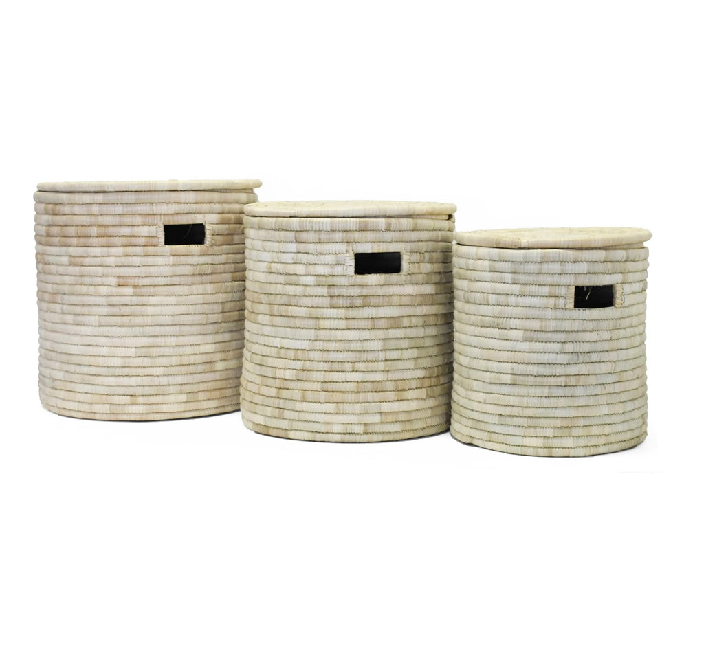 Malawi Laundry Basket Natural