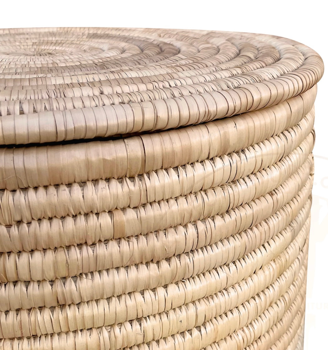 Malawi Laundry Basket Natural