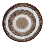 White Painted Tonga Basket 09
