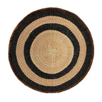 Black Painted Tonga Basket 02