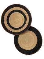 Black Painted Tonga Basket 01