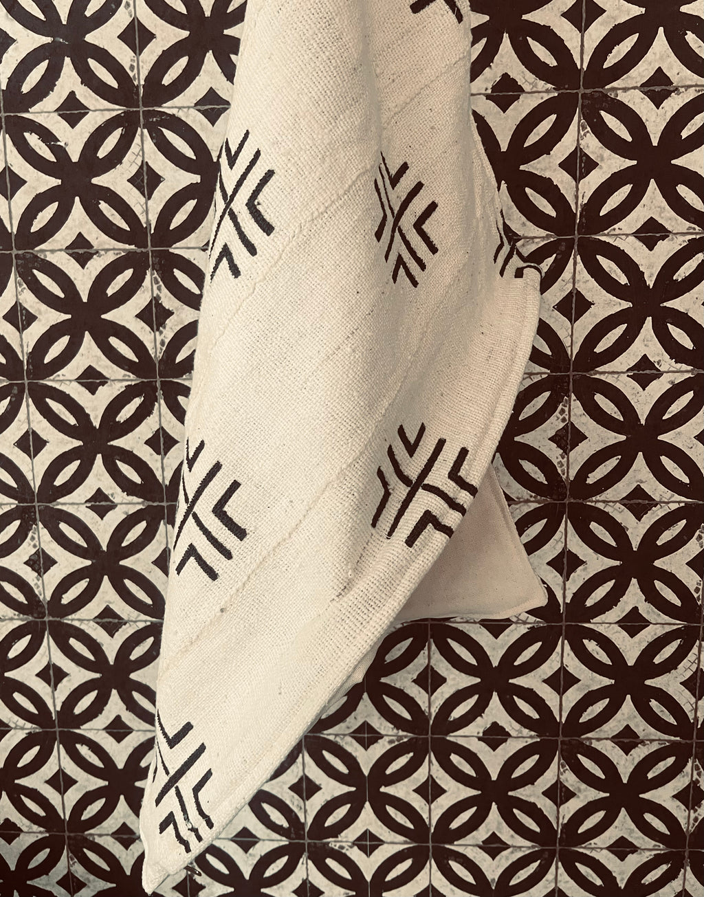 Goundam Mudcloth Cushion Cover