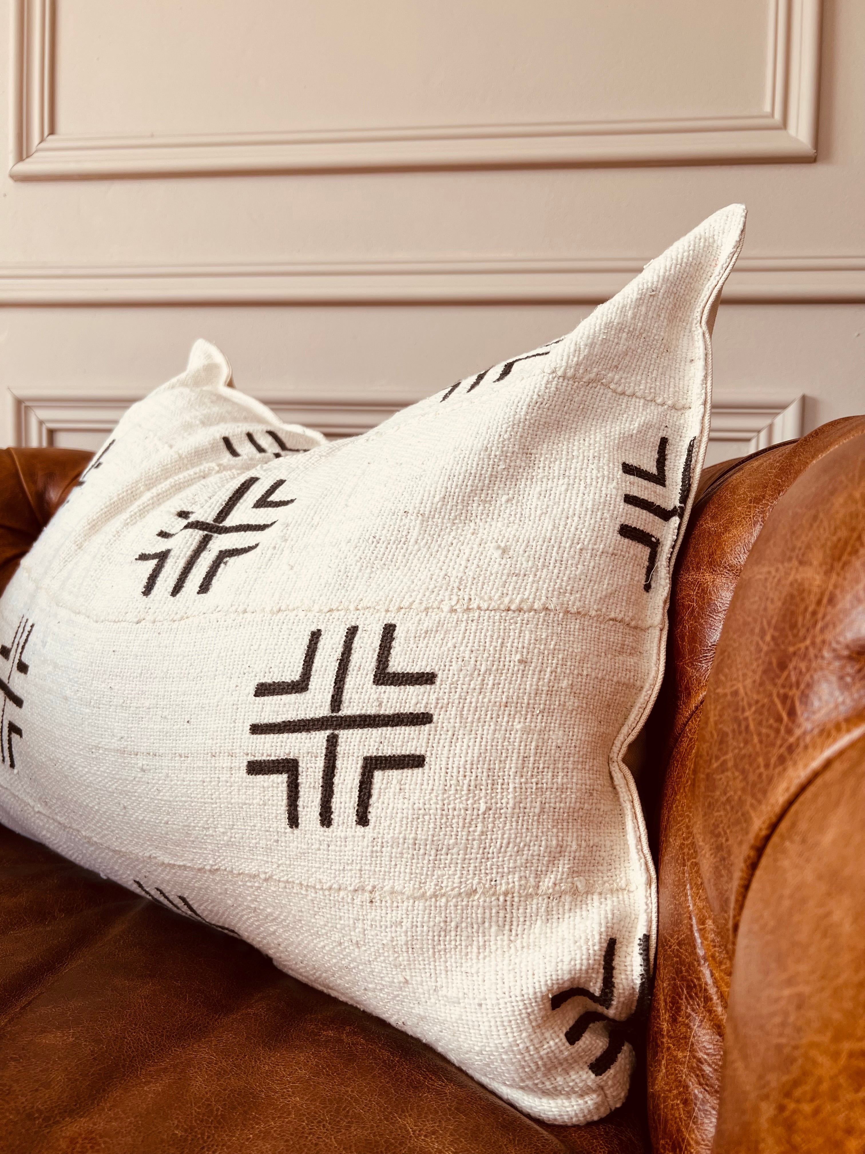 Goundam Mudcloth Cushion Cover