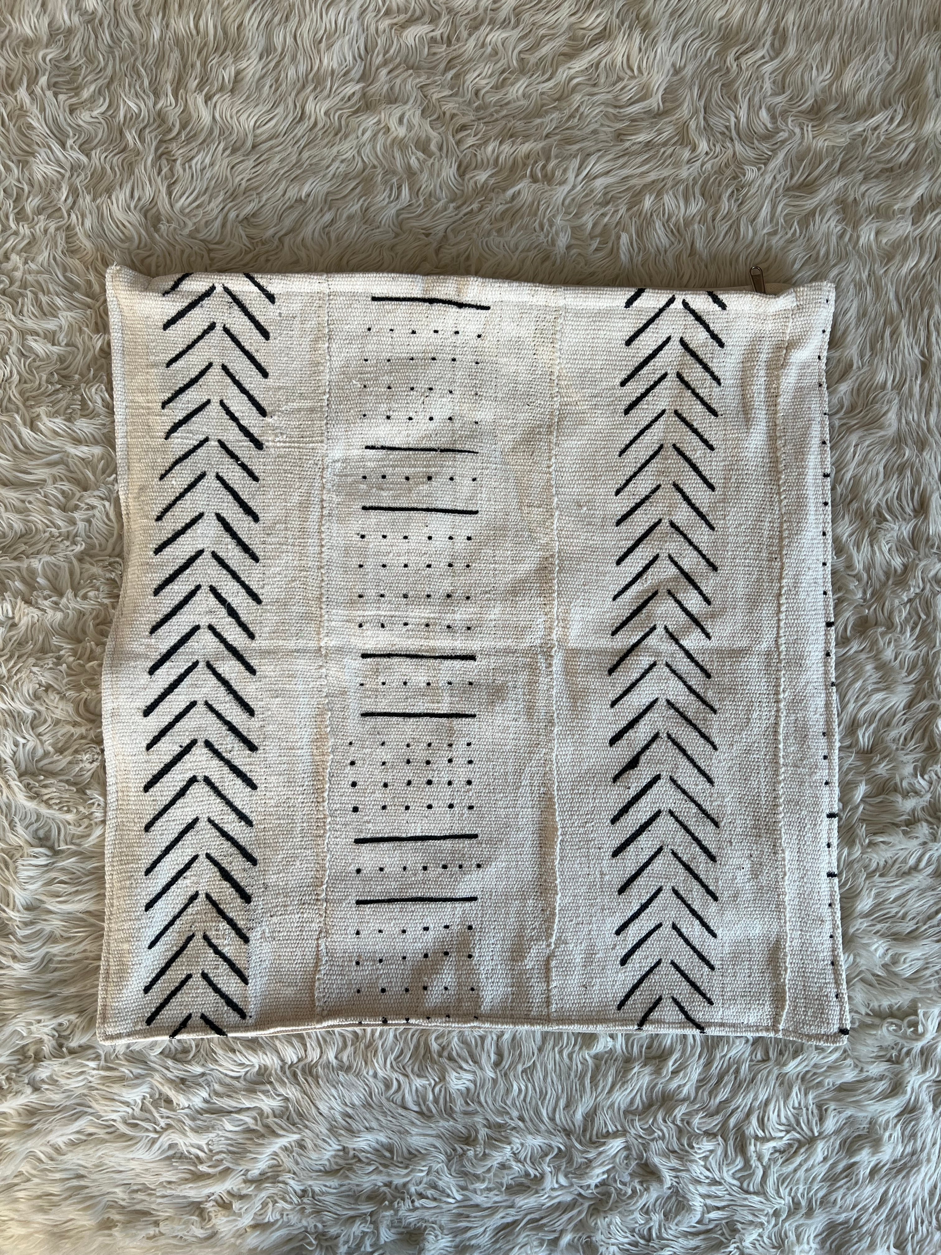 Mopti Mudcloth Cushion Cover