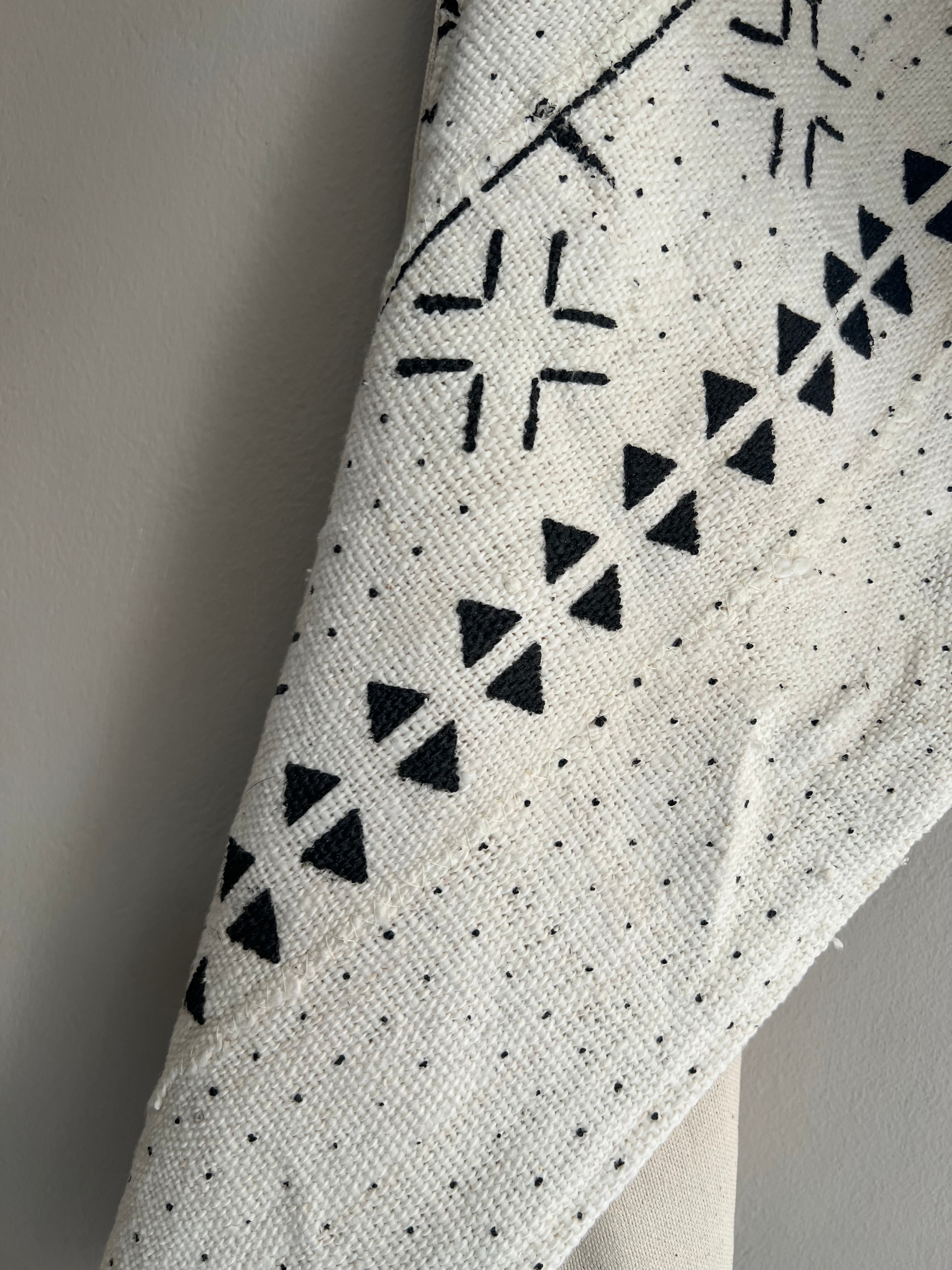 Bougouni Mudcloth Cushion Cover