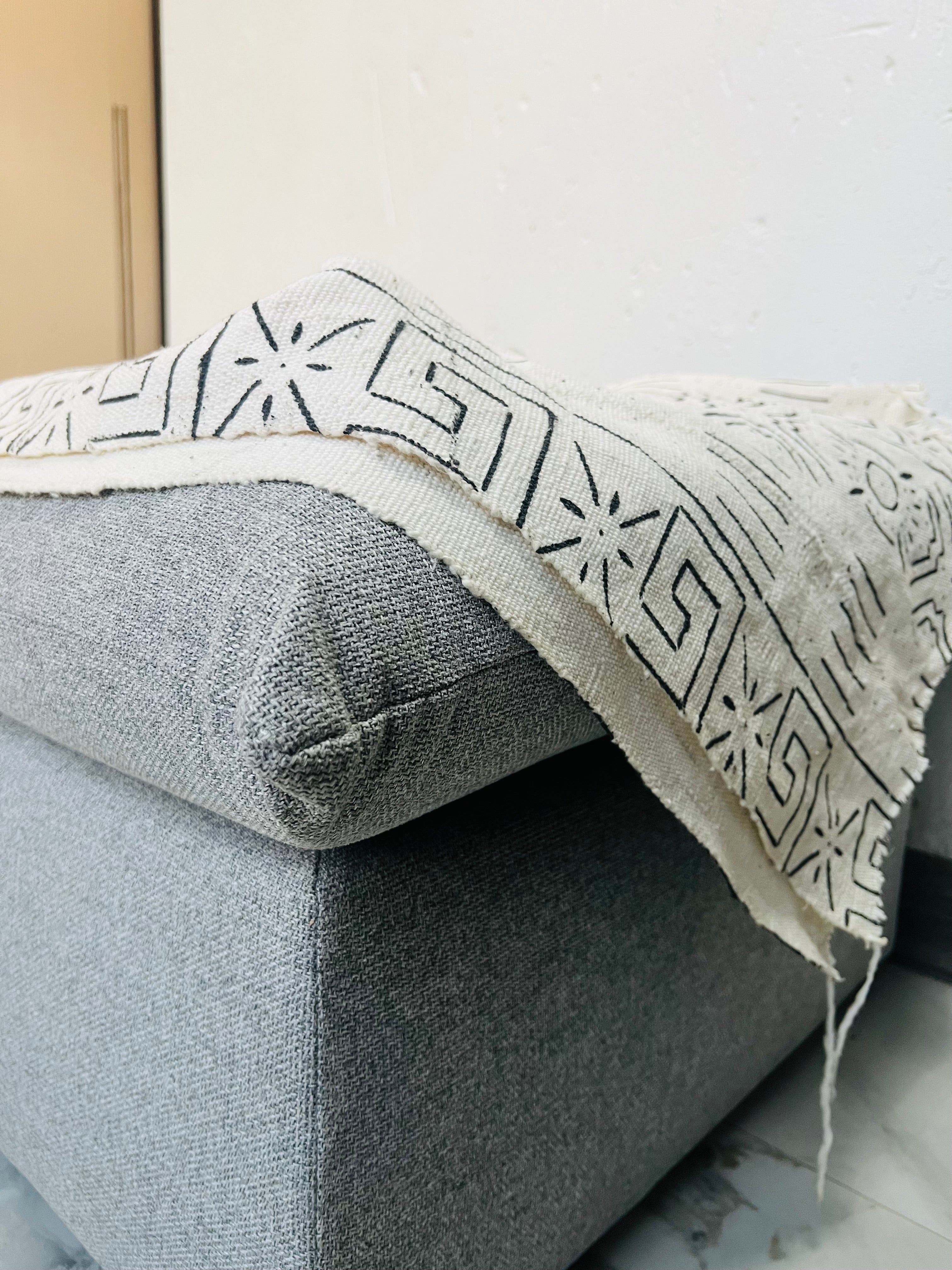 Kadiolo Mudcloth Throw