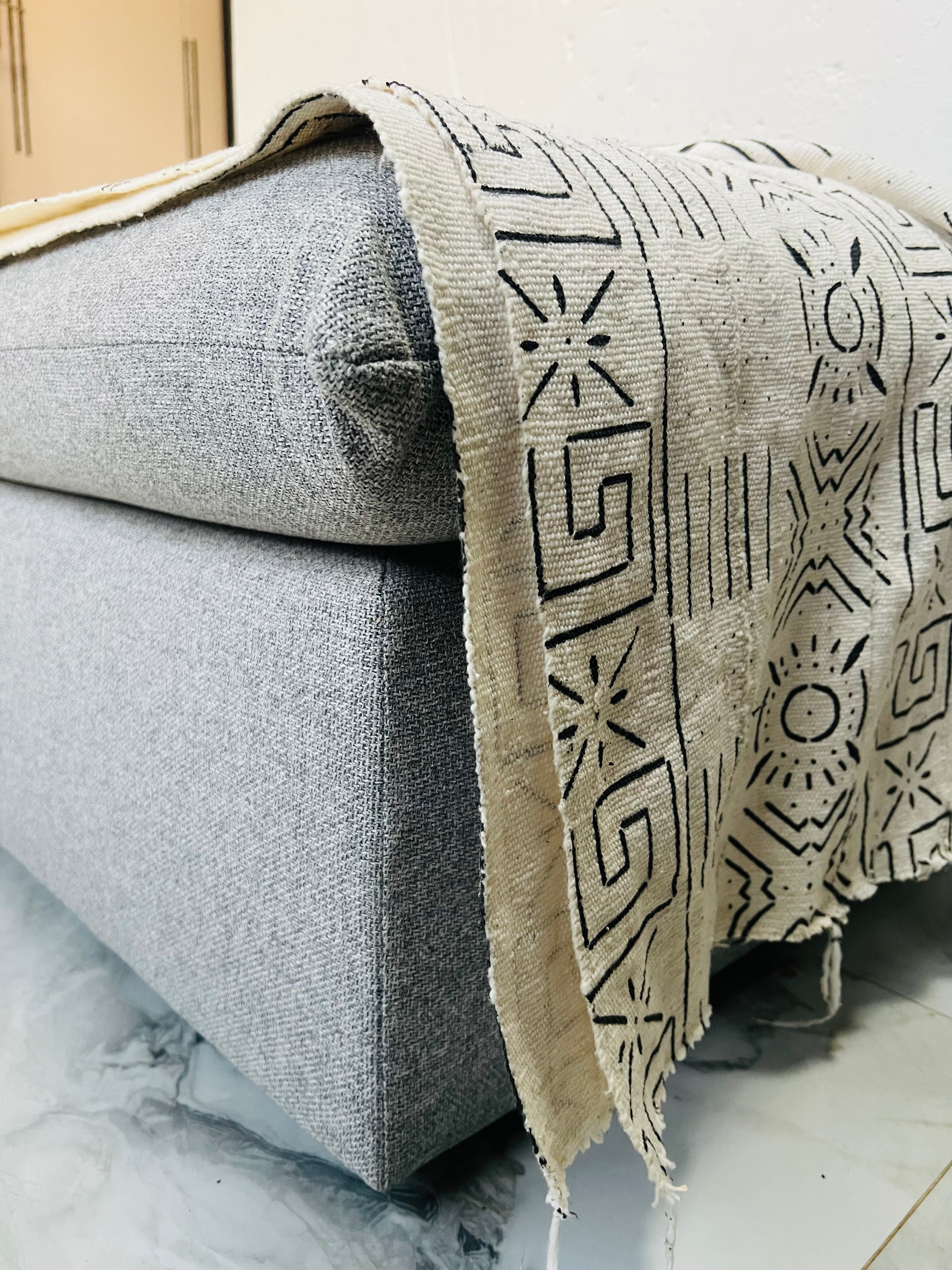 Kadiolo Mudcloth Throw