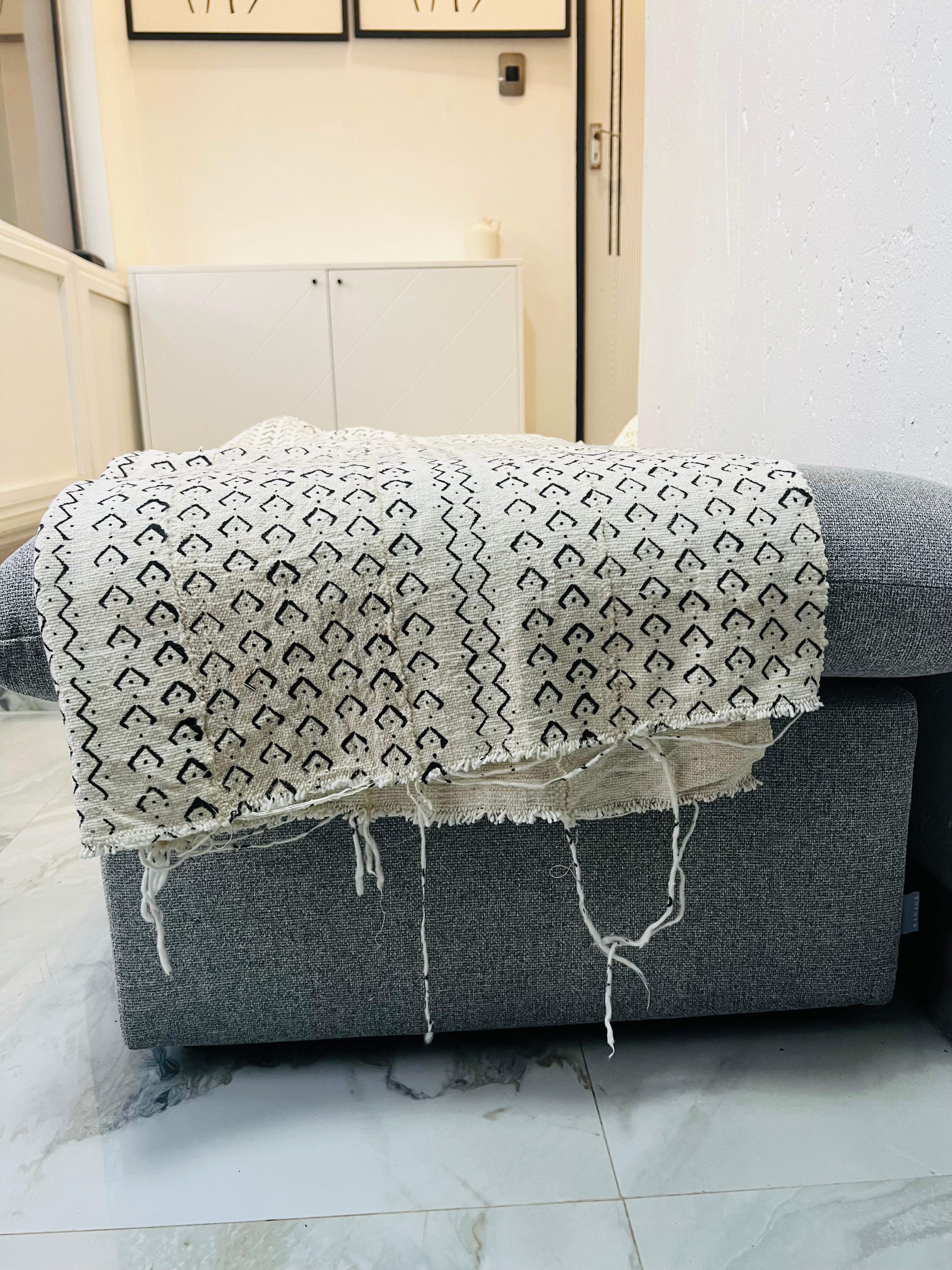 Koro Mudcloth Throw