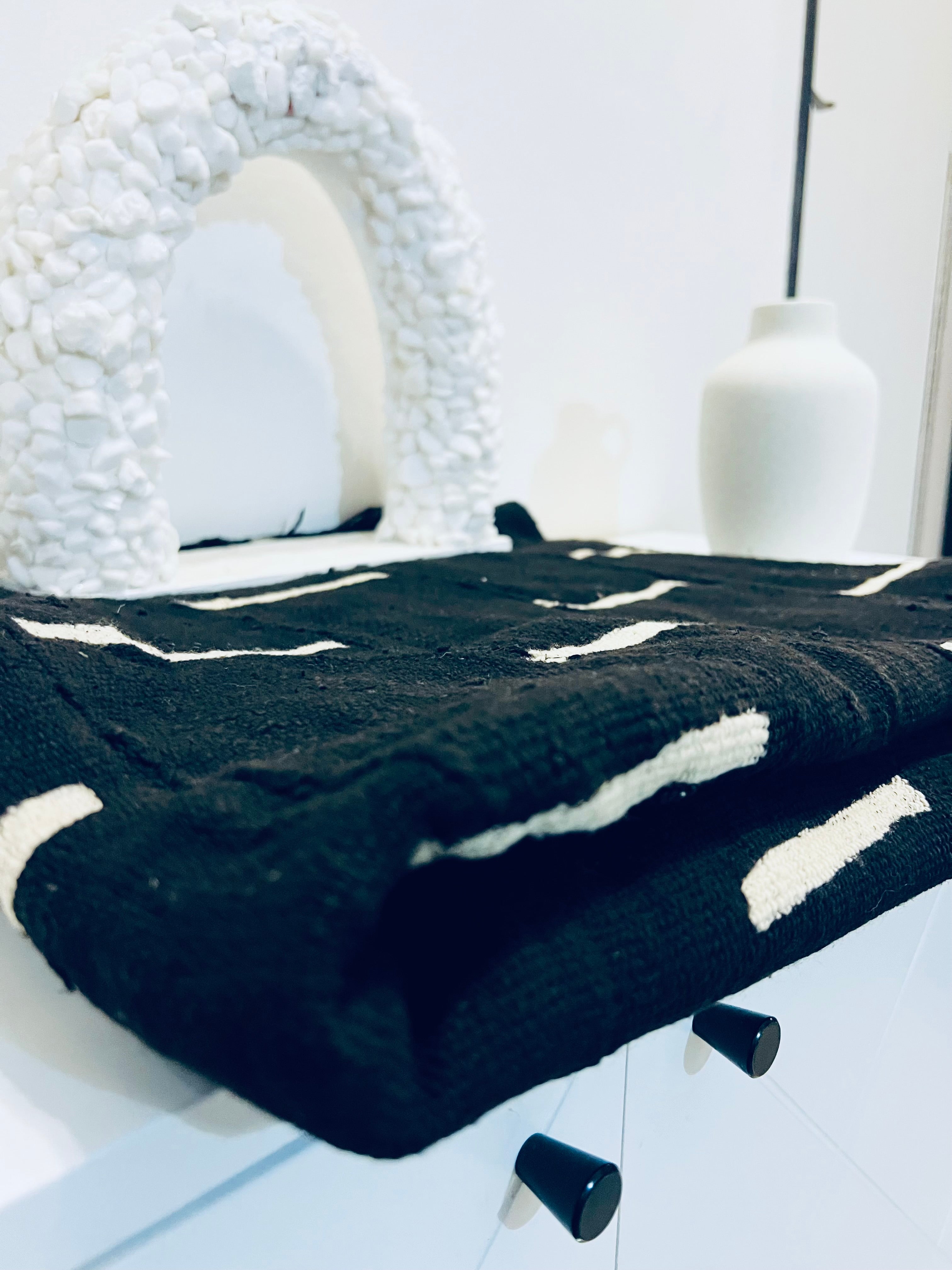 Mopti Mudcloth Throw