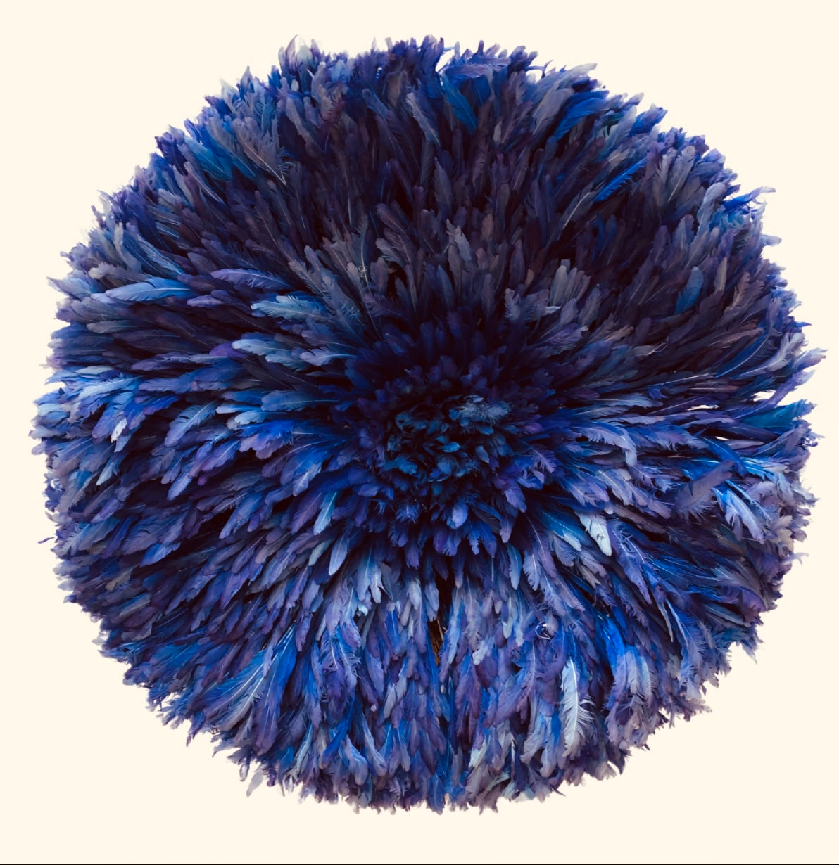 Cameroon Juju Hat Puple & Blue