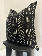Pelengana Black Mudcloth Cushion