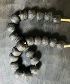 Black Jumbo Glass Necklace
