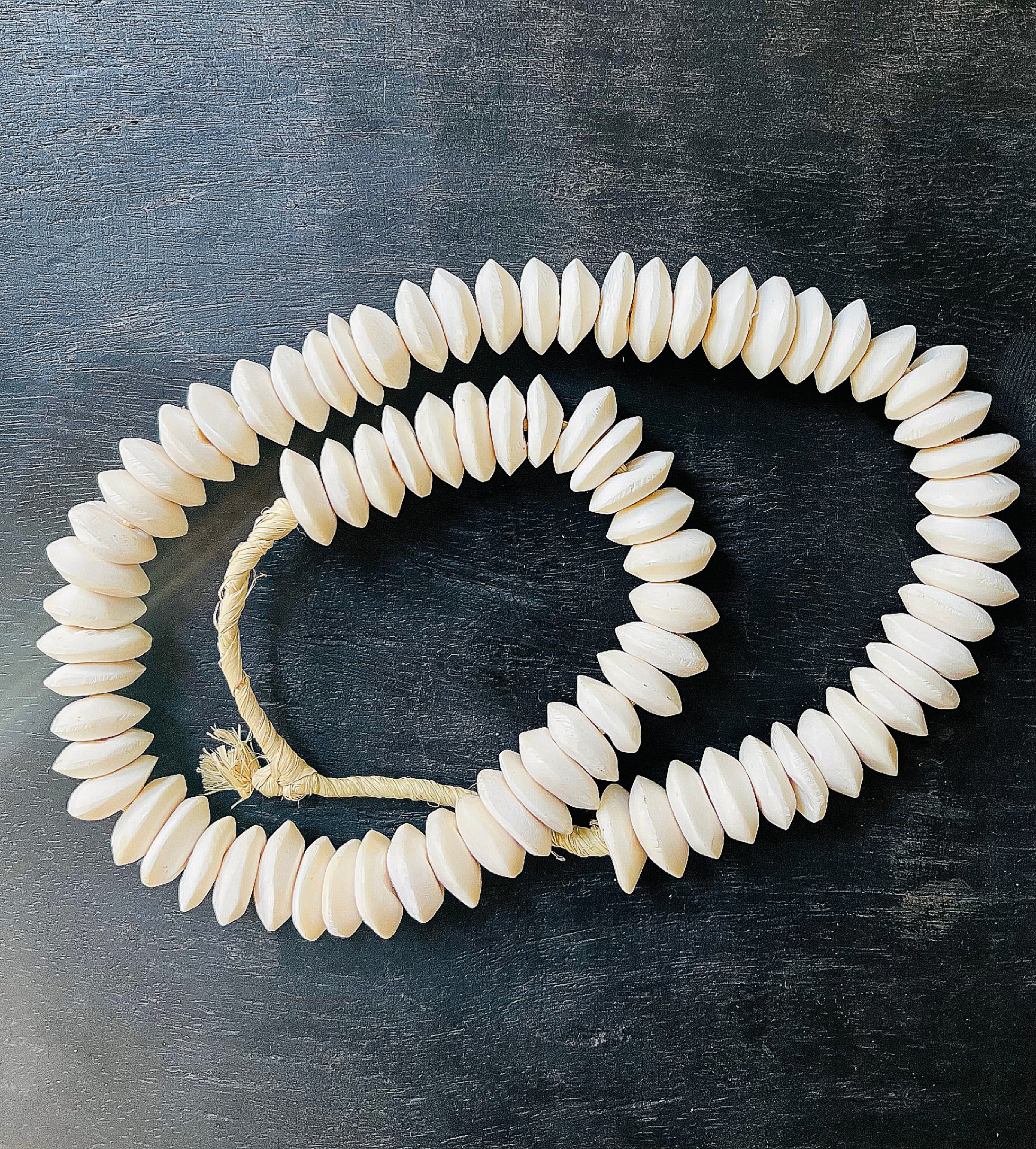 Geometric Camel Bone Necklace