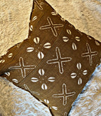 Kolondieba Bronze Mudcloth Cushion