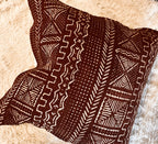 Kalabancoro Terracotta Mudcloth Cushion