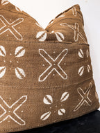 Kolondieba Bronze Mudcloth Cushion