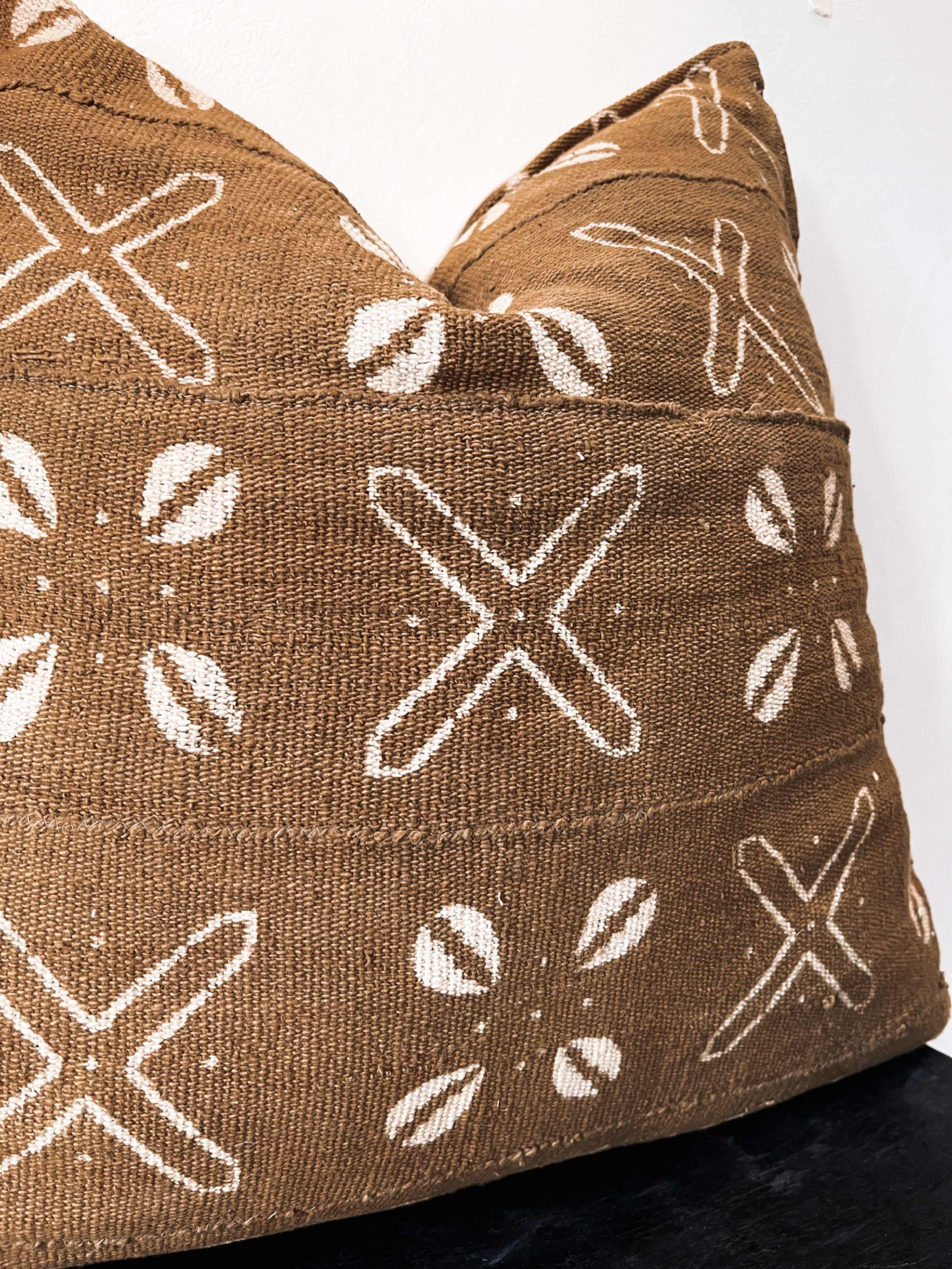 Kolondieba Bronze Mudcloth Cushion