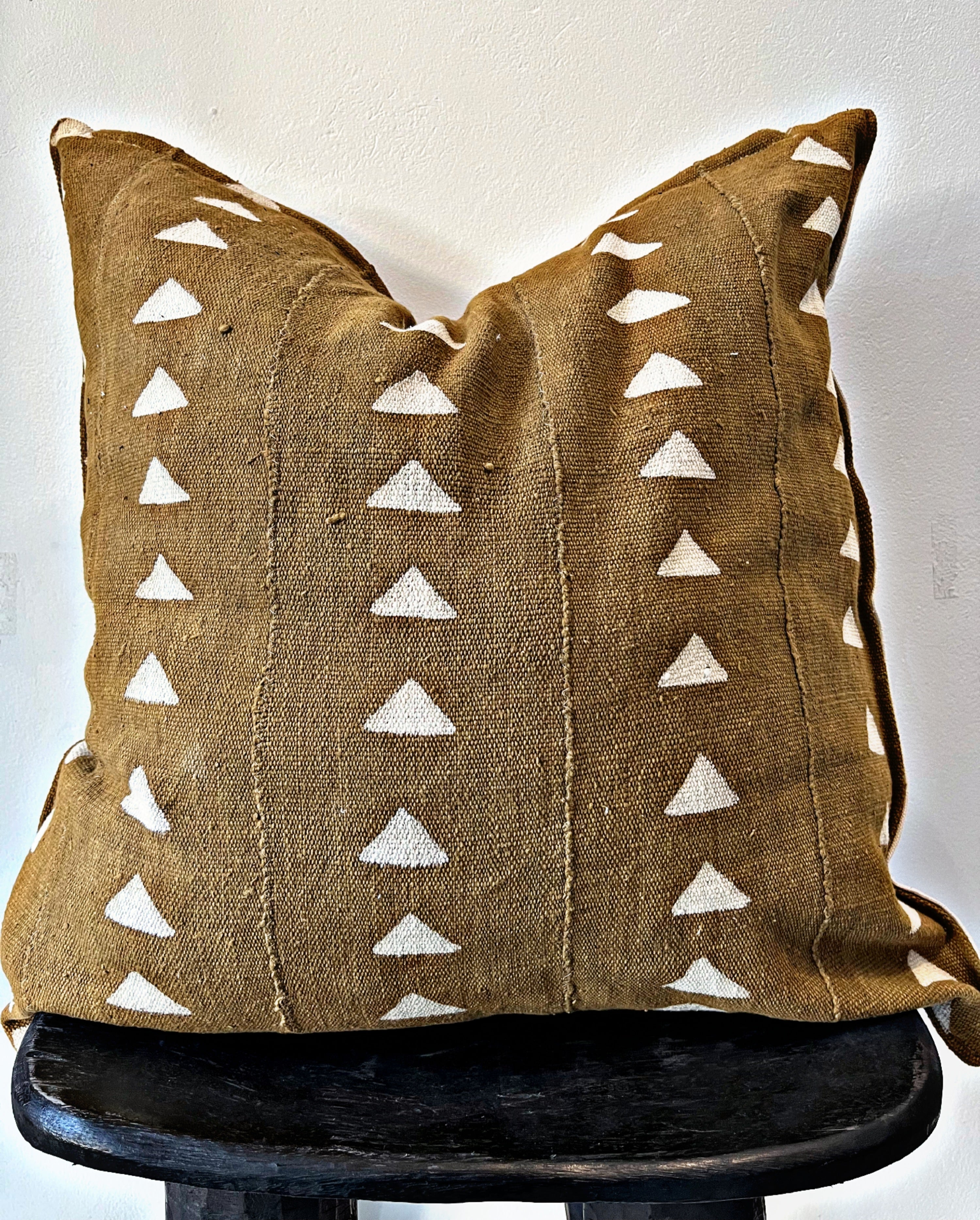 Tonka Bronze Mudcloth Cushion