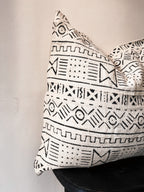 Kati Cream Mudcloth Cushion