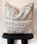 Kati Cream Mudcloth Cushion