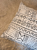 Kati Cream Mudcloth Cushion
