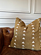 Tonka Bronze Mudcloth Cushion