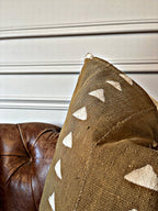 Tonka Bronze Mudcloth Cushion