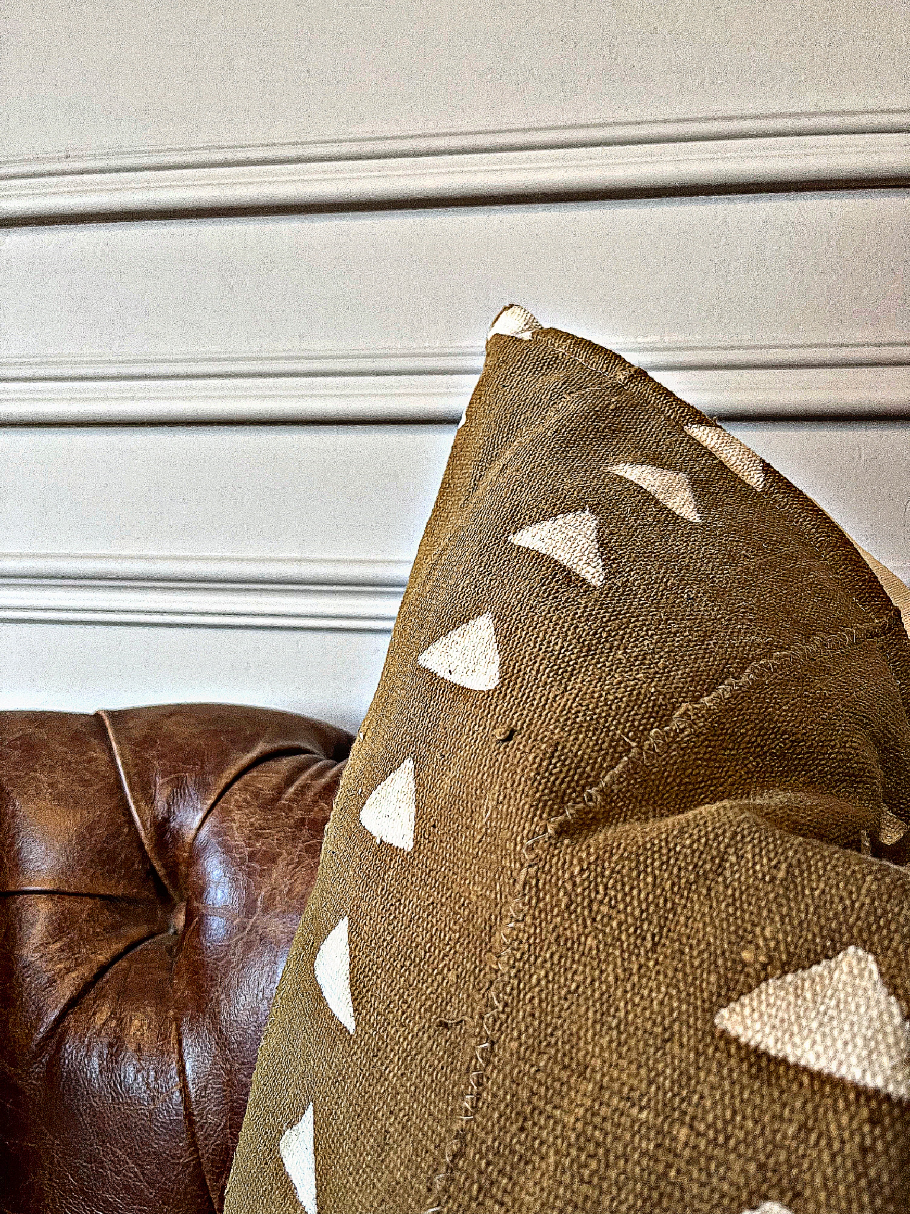 Tonka Bronze Mudcloth Cushion