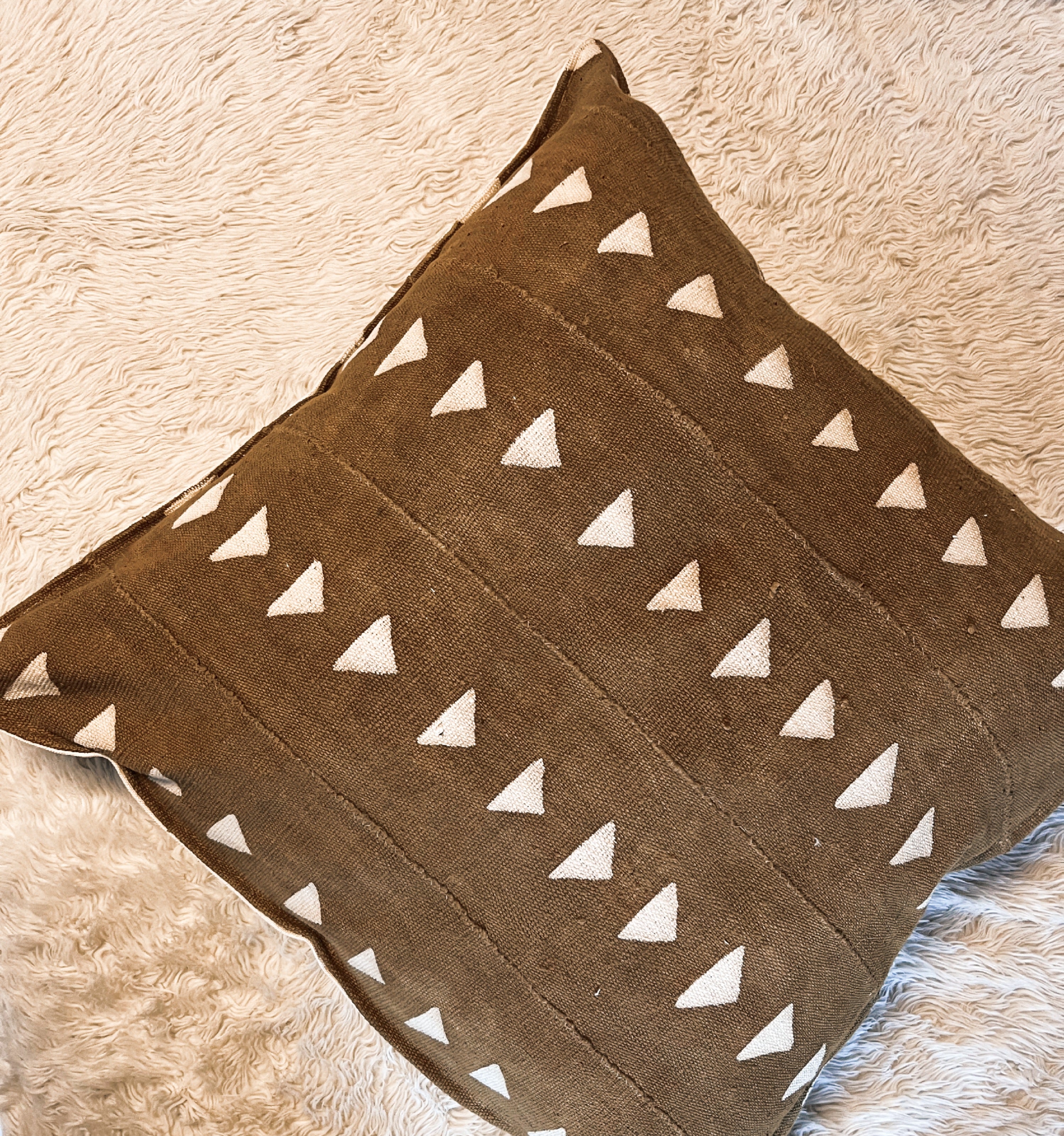 Tonka Bronze Mudcloth Cushion