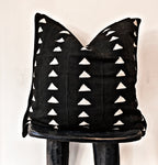 Tonka Black Mudcloth Cushion