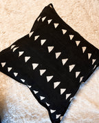 Tonka Black Mudcloth Cushion