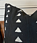 Tonka Black Mudcloth Cushion