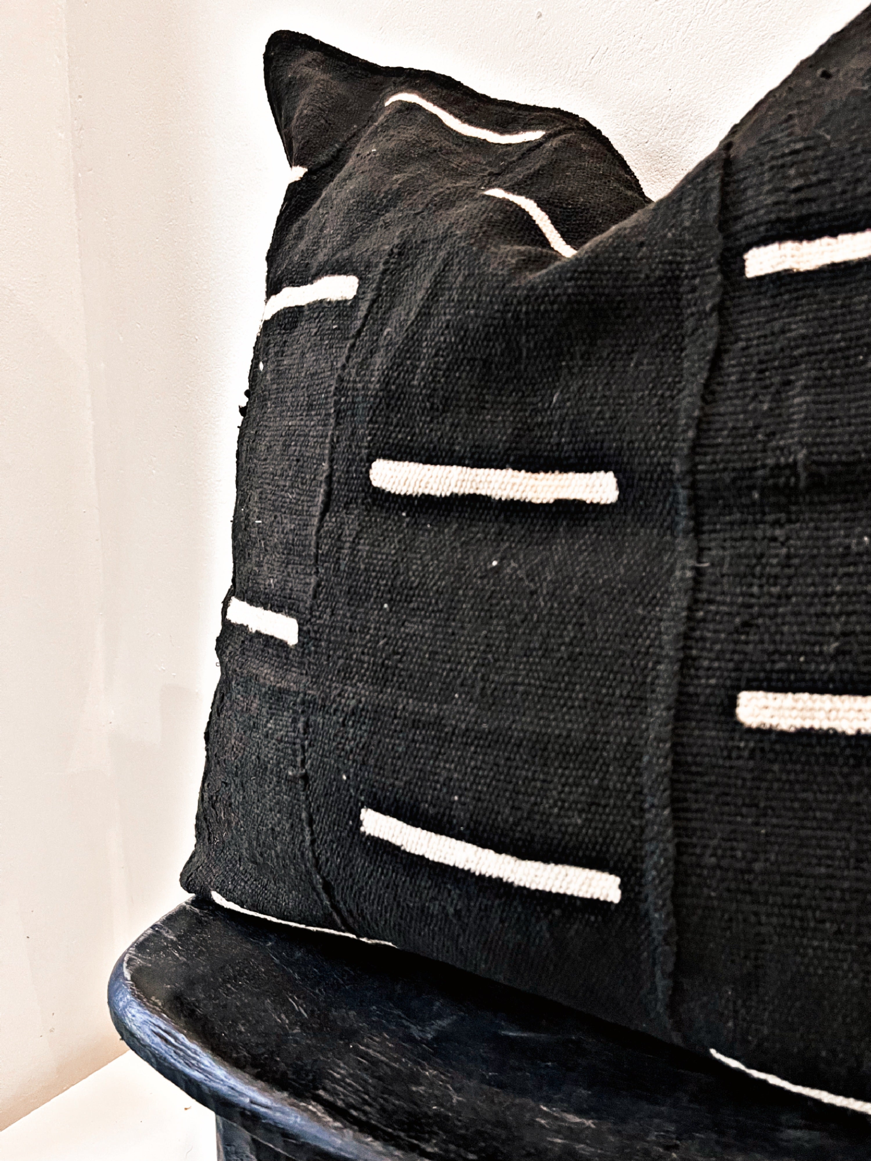 Kolokani Black Mudcloth Cushion