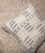 Diema Cream Mudcloth Cushion