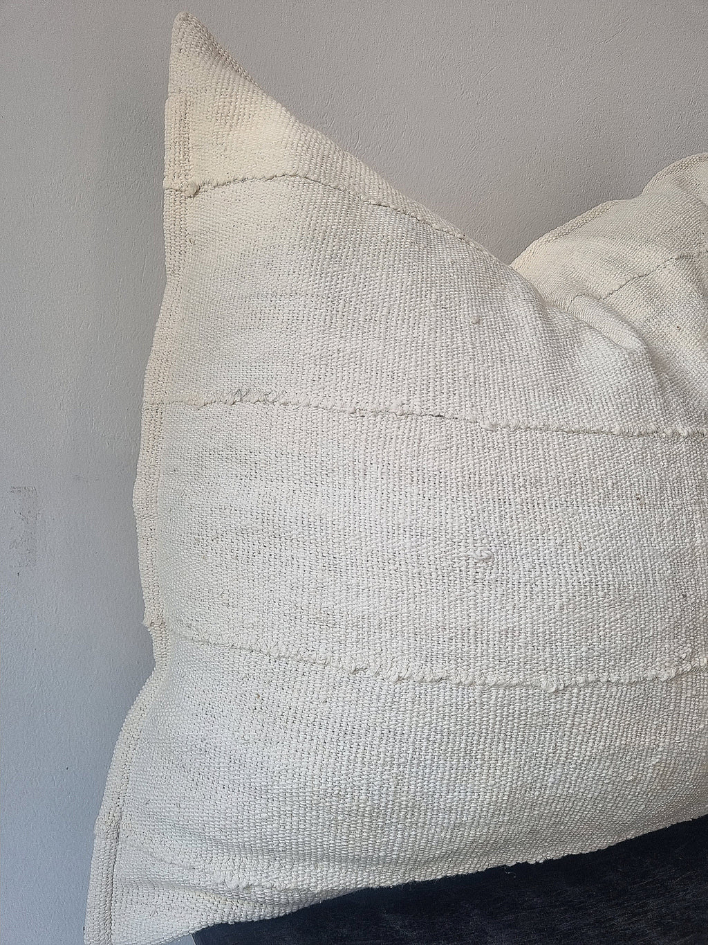 Bamako Cream Mudcloth Cushion