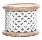 Natural White Centre Bamineke Table