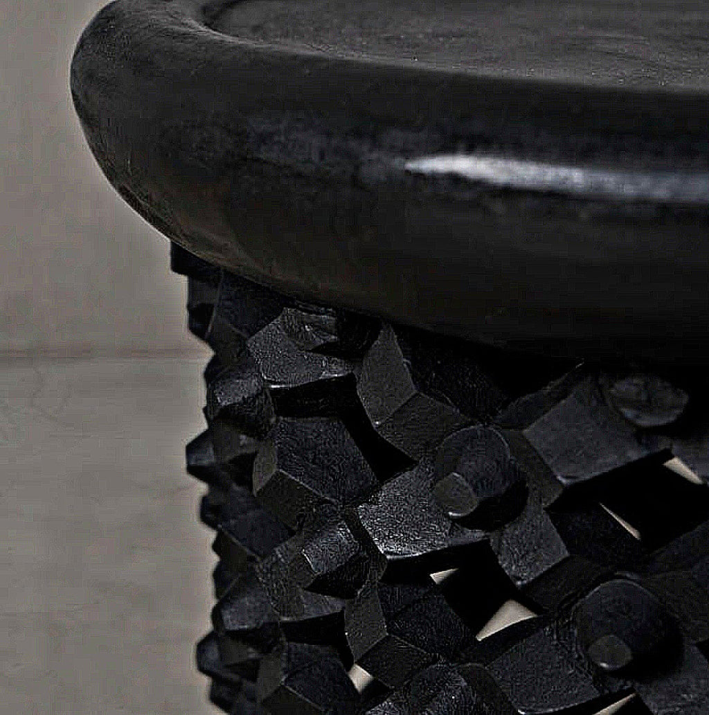 Black Bamineke Table