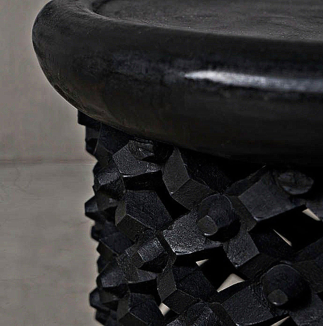 Black Bamineke Table