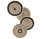 Black Painted Tonga Basket 01