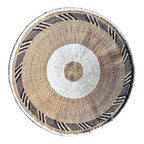 White Painted Tonga Basket 05