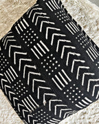 Pelengana Black Mudcloth Cushion
