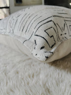 Nioro du Sahel Cream Mudcloth Cushion