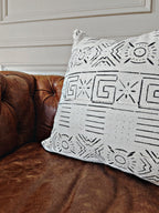 Nioro du Sahel Cream Mudcloth Cushion