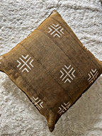 Goundam Bronze Mudcloth Cushion
