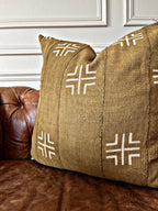 Goundam Bronze Mudcloth Cushion