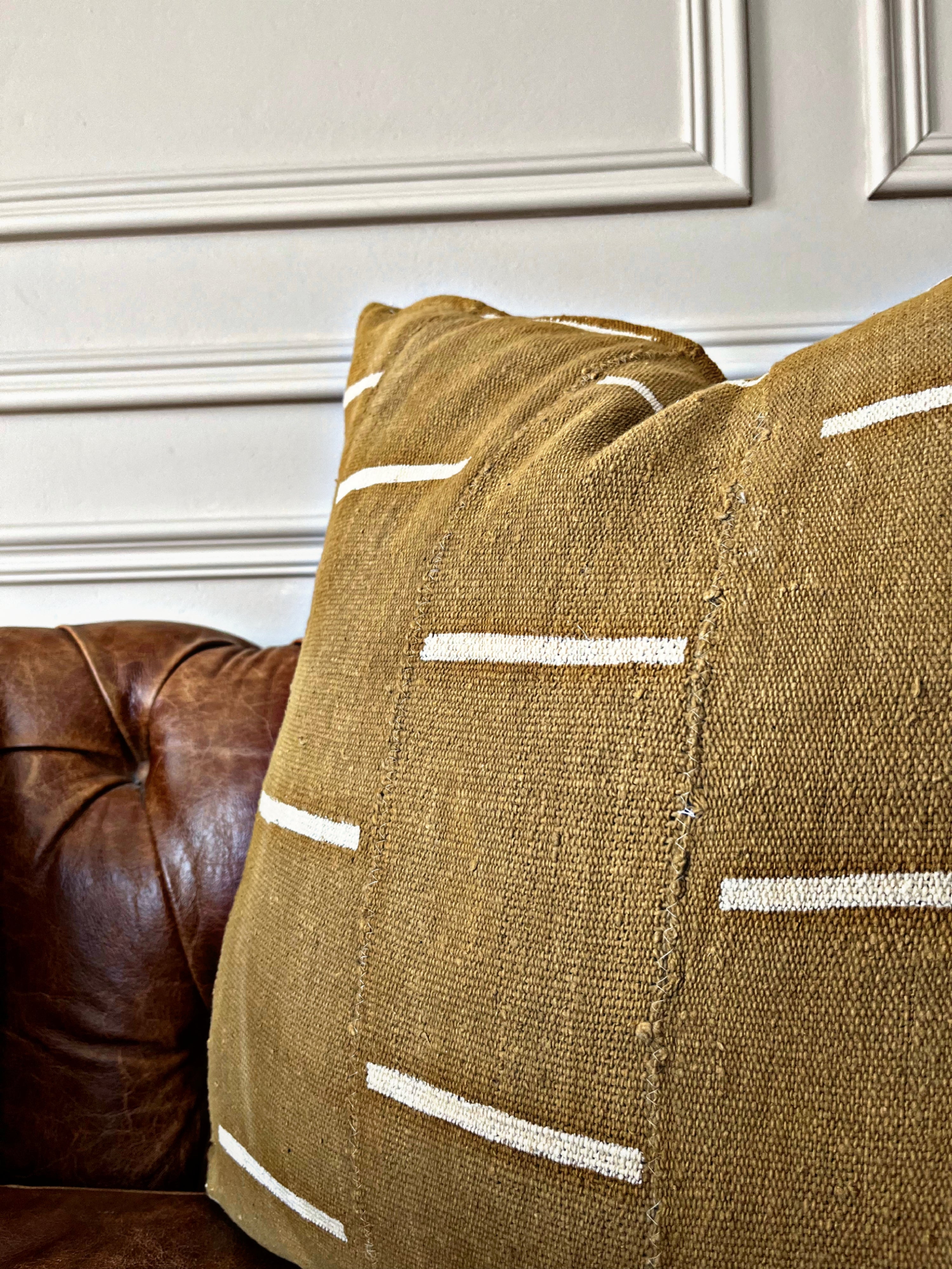 Kolokani Bronze Mudcloth Cushion