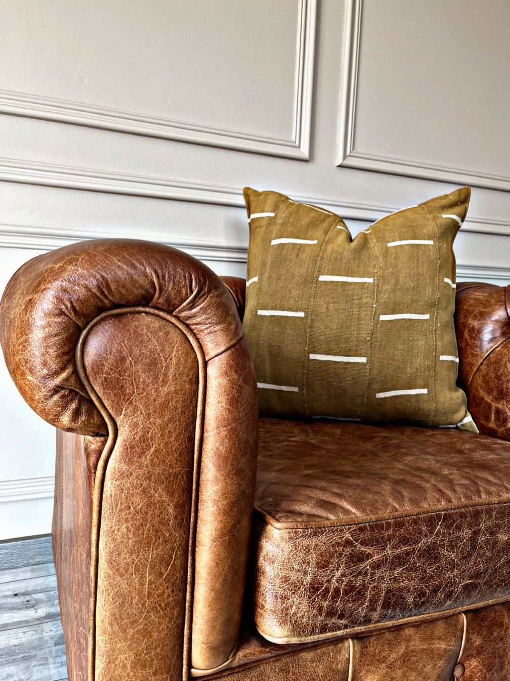 Kolokani Bronze Mudcloth Cushion