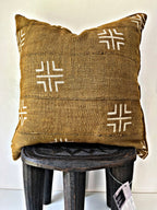 Goundam Bronze Mudcloth Cushion