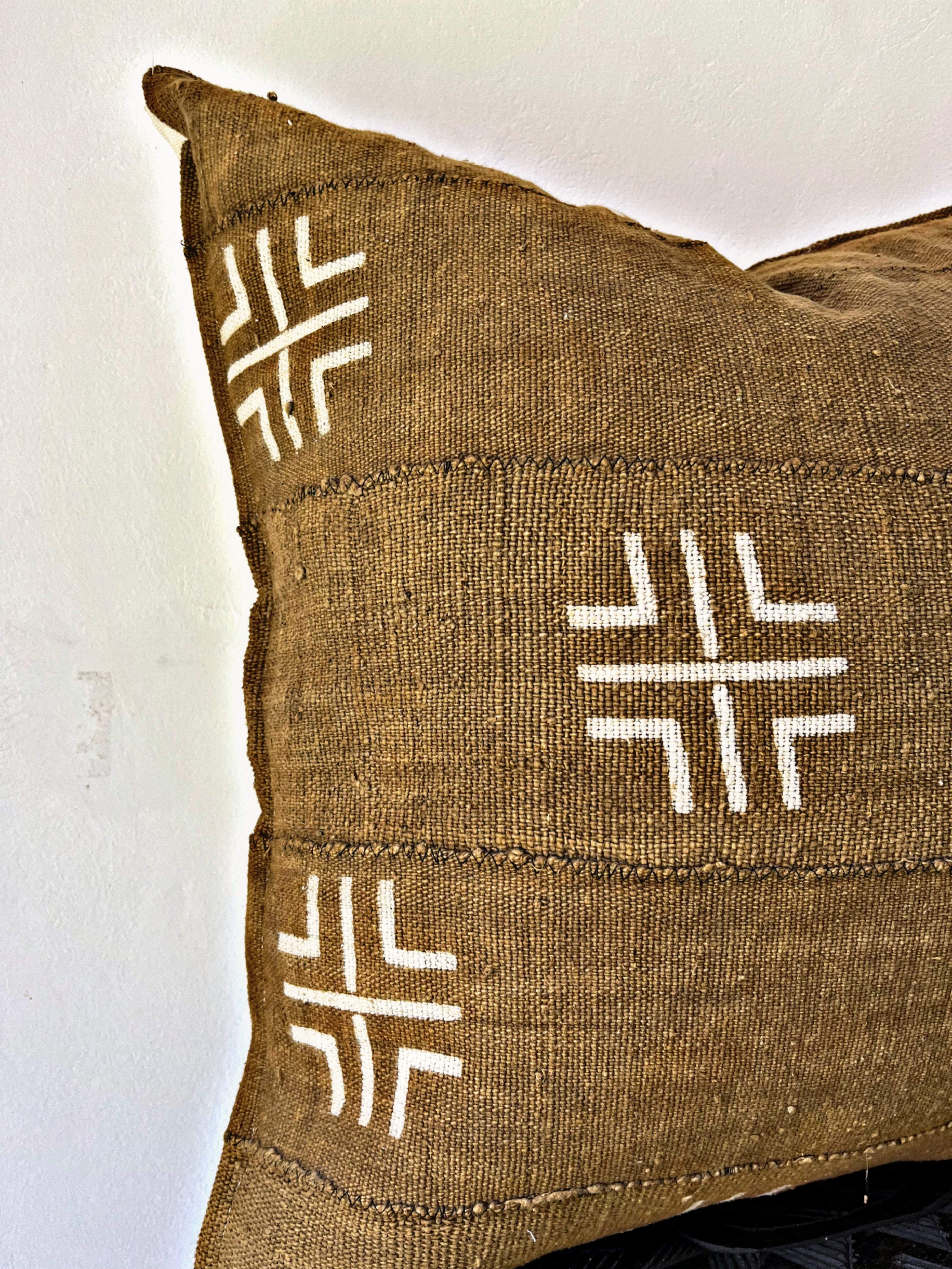 Goundam Bronze Mudcloth Cushion