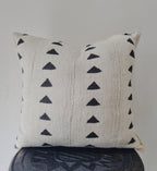 Tonka Cream Mudcloth Cushion